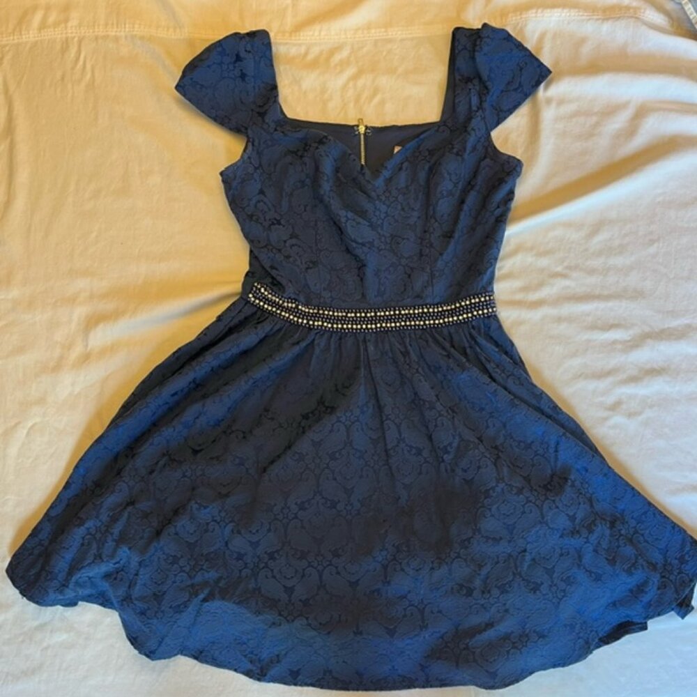 Women's Blue Alya Dress from Francesca's Size Small (S)